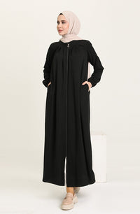 Plain Black Abaya