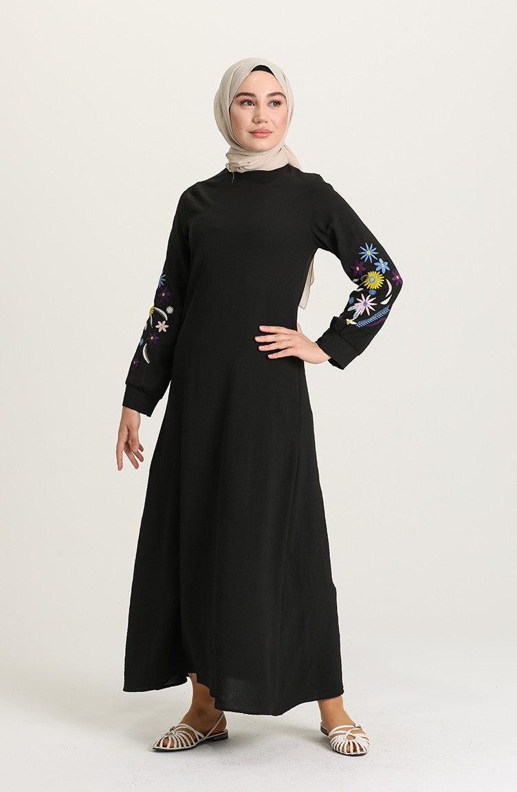 Black Hijab Dress