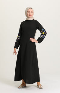 Black Hijab Dress