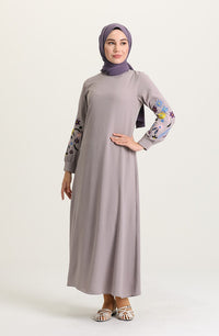 Grey Hijab Dress