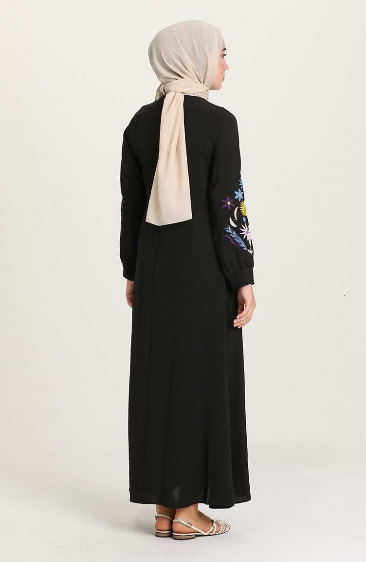 Black Hijab Dress