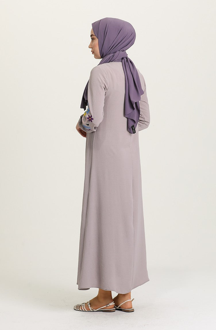 Grey Hijab Dress