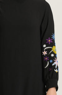Black Hijab Dress