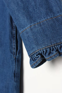 Detail Denim Abaya