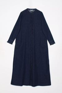 Detail Denim Abaya