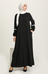 Black Sports Abaya