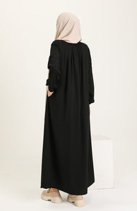 Plain Black Abaya