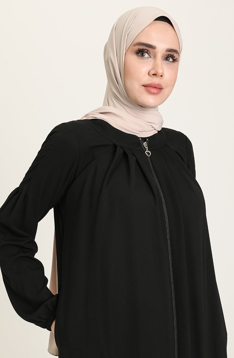 Plain Black Abaya