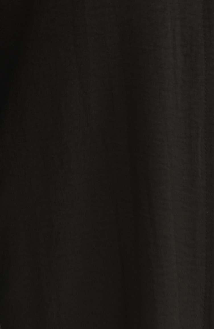 Stripe Abayas Black