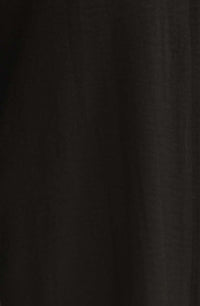 Stripe Abayas Black